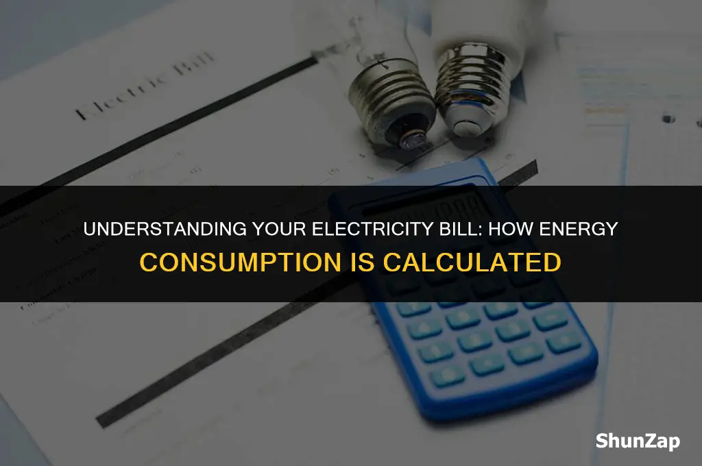 how to electric companies calculate electric energy used