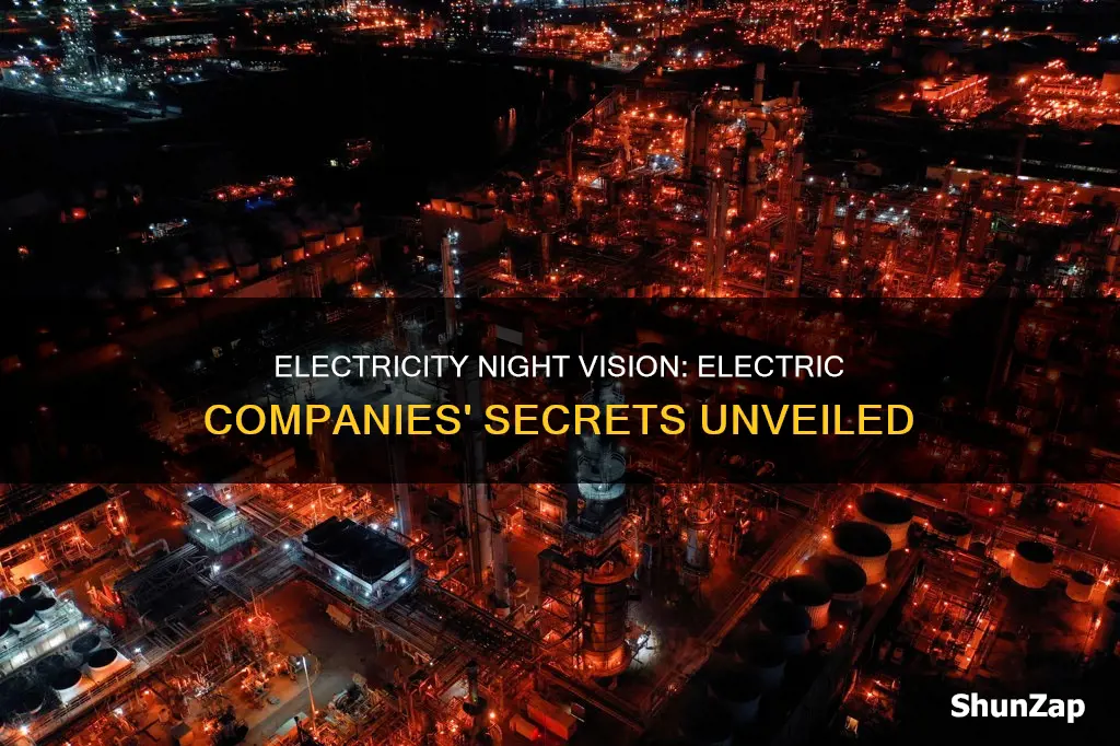 how to electric companies see electricty nights