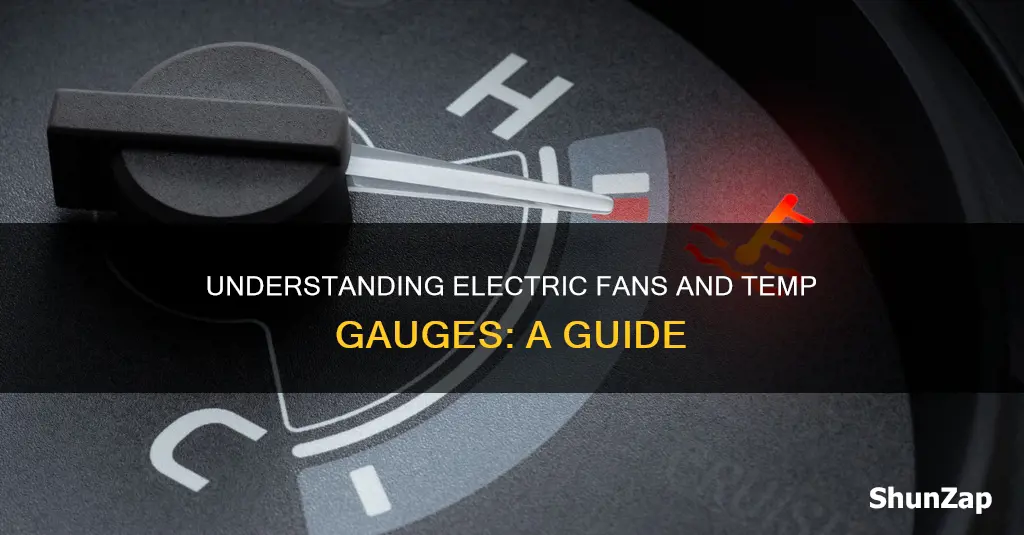 how to electric fan and temp gauges