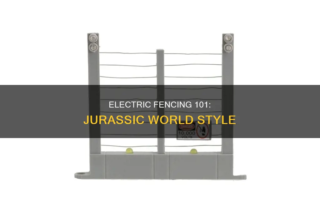 how to electric fence in jurassic world