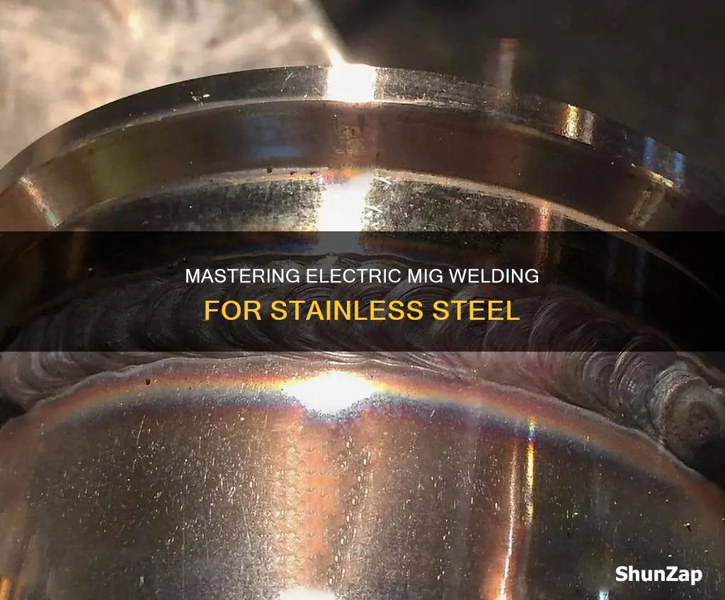 how to electric mig weld stainless steel