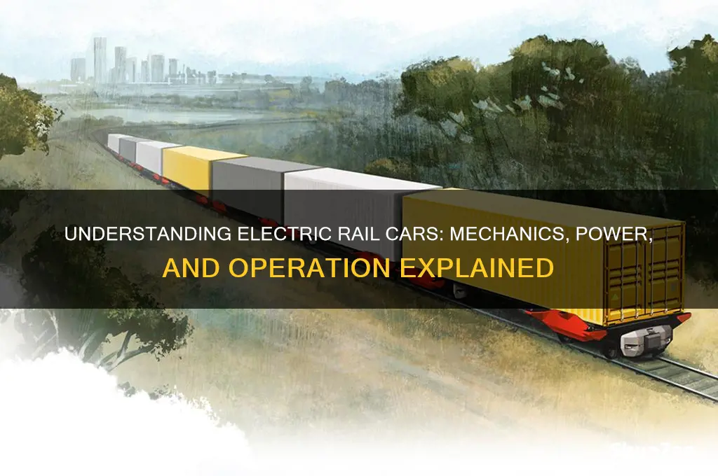 how to electric rail cars work