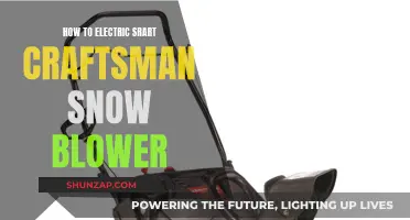 Craftsman Snow Blower: Electric Start Guide