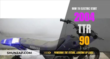 Electric Starting a 2004 TTR 90: Easy Steps