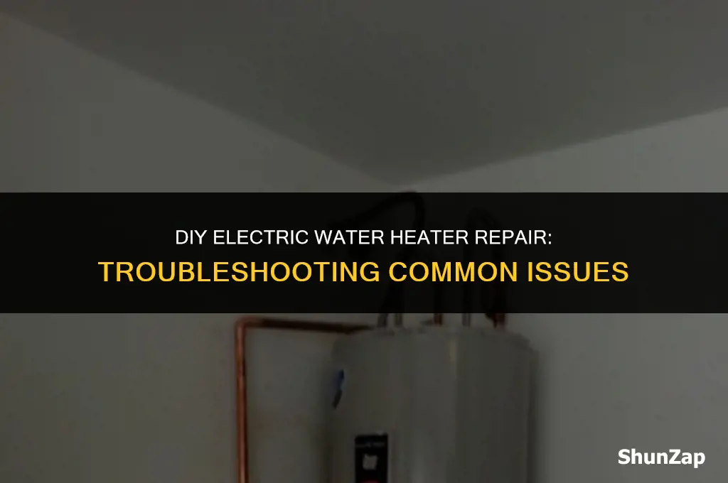 how to electric water heater repair
