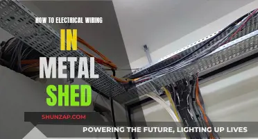 Metal Shed Wiring: A DIY Guide
