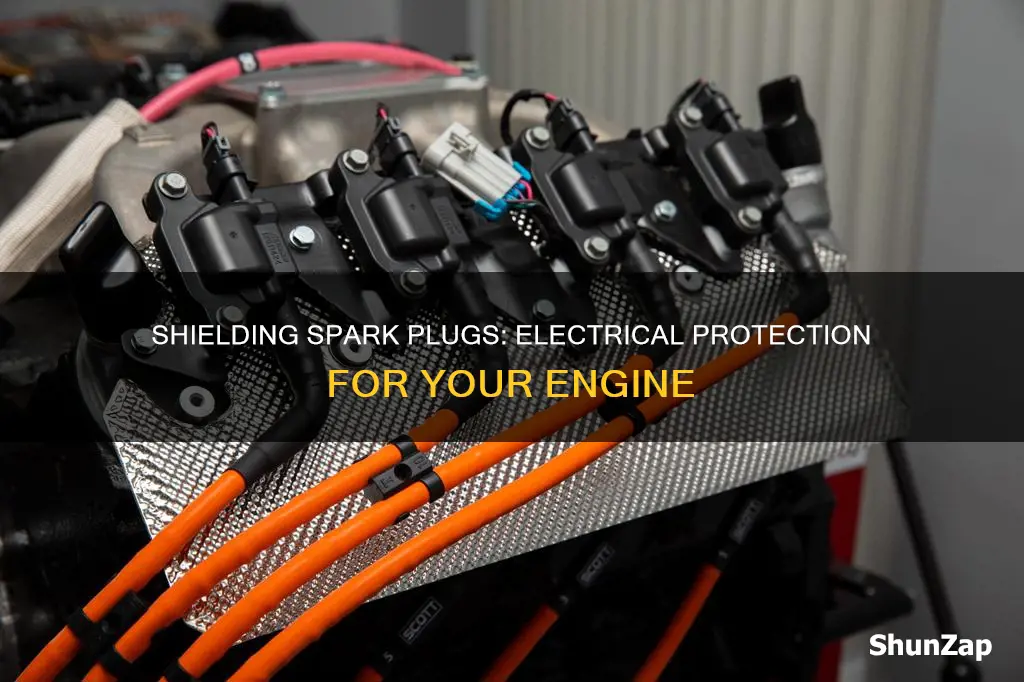 how to electrically shield a spark plug