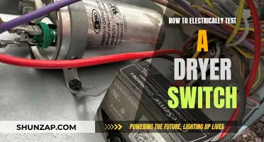 Testing a Dryer Switch: A Step-by-Step Guide