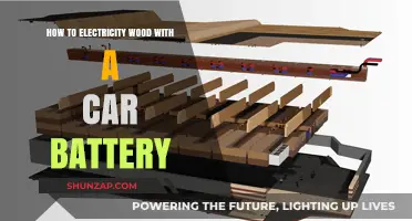 Powering Wood Projects: Using a Car Battery for Electrification
