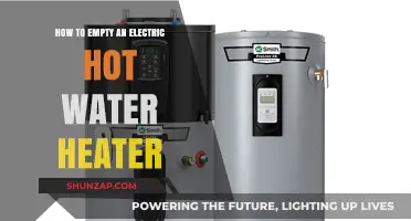 Safely Emptying Your Electric Hot Water Heater: A Step-by-Step Guide