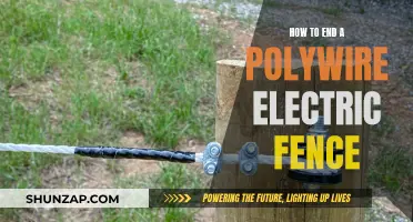 Creating a Safe Electric Fence Termination