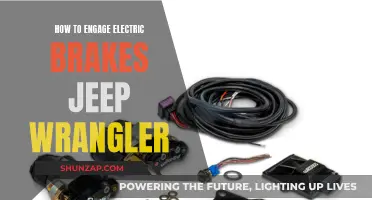 Activating Electric Brakes: A Jeep Wrangler Guide