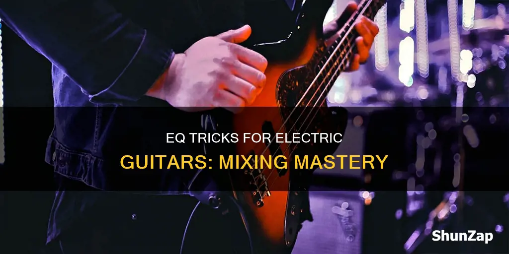 how to eq electric guitars in mix