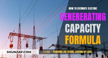 Estimating Electric Capacity: A Simple Formula