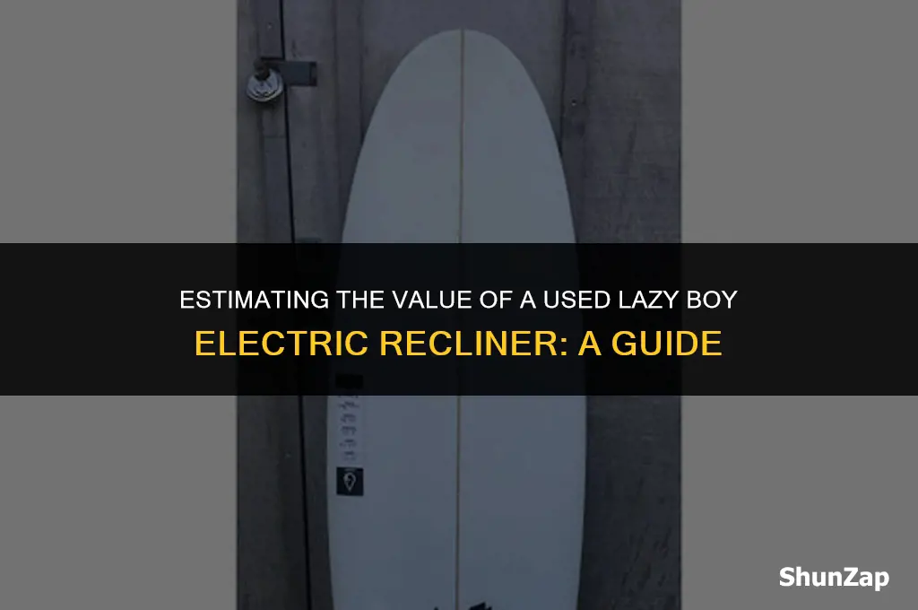 how to estimate lazy boy electric recliner used price