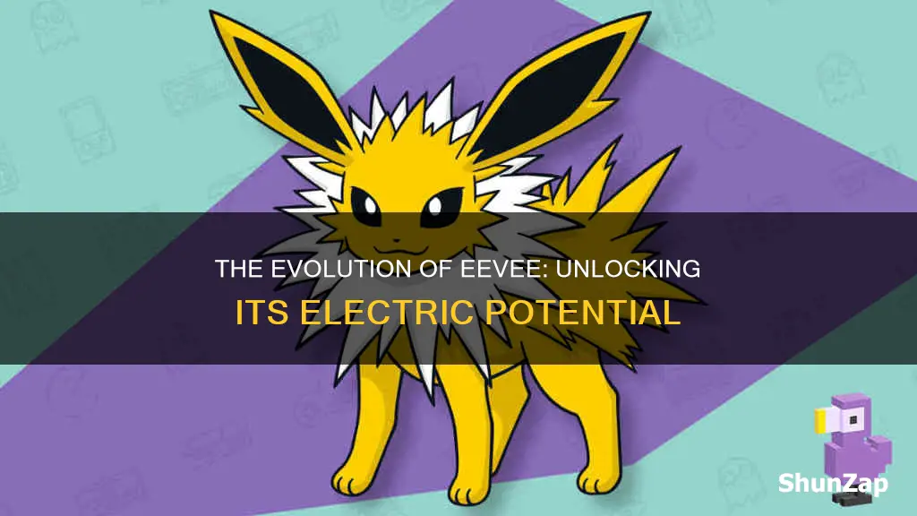 how to evolve eevee into electric type