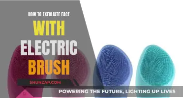 Exfoliating Your Face: Electric Brush Techniques