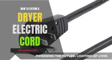 Extending Your Dryer's Reach: A Simple Electric Cord Upgrade