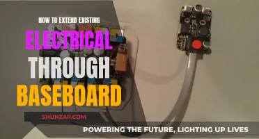 Extending Electrical Wiring: Through Baseboards, Safe and Easy