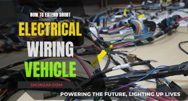 Extending Short Electrical Wiring in Vehicles: A DIY Guide