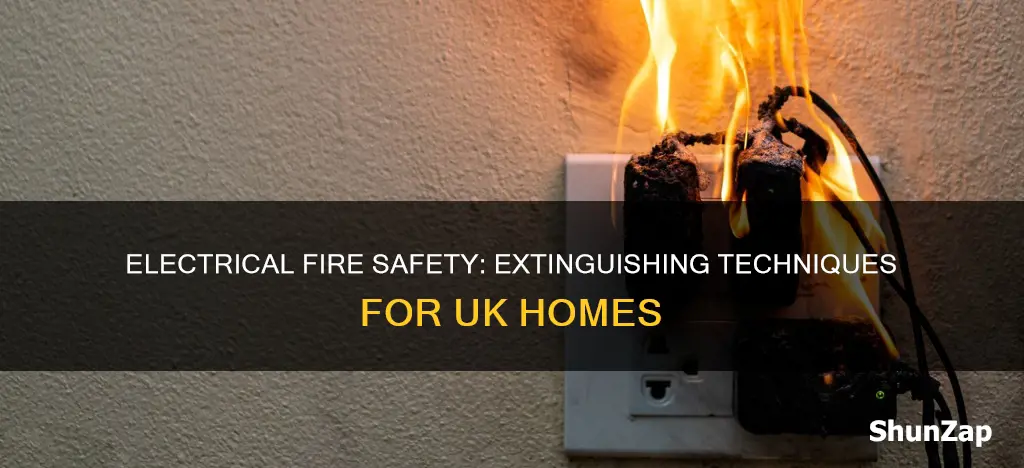how to extinguish an electrical fire uk