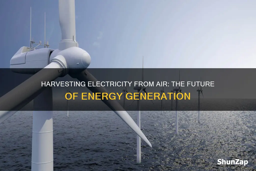 how to extract electricity from the air