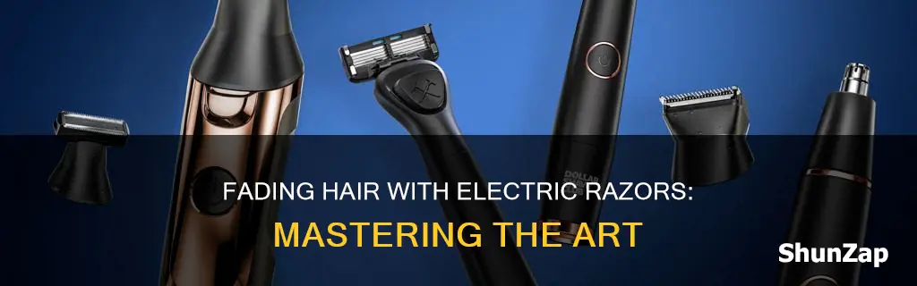 how to fade hair with electric razor