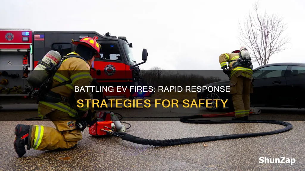 how to fight electric vehicle fires