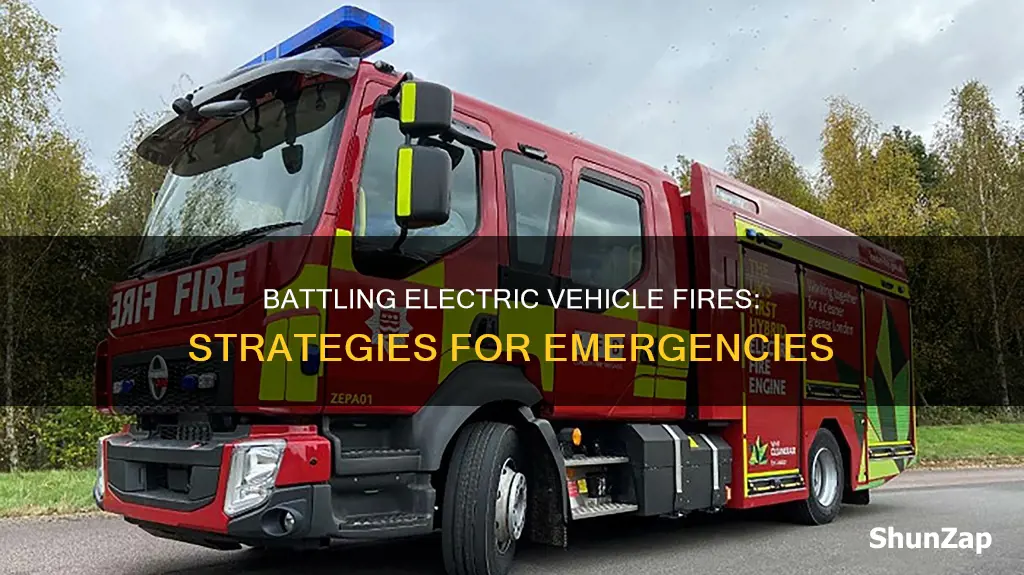 how to fight electric vehicle fires