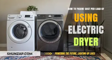 Calculating the Cost Per Load of Your Electric Dryer: A Simple Guide