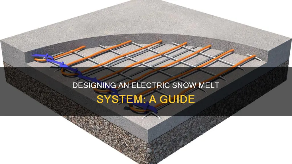 how to figure electric snow melt system