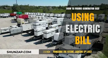 Decoding Your Electric Bill: A Guide to Estimating Generator Size