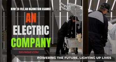 Filing an Injunction: Stopping Electric Company Abuses