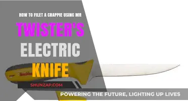 Mastering the Art of Filleting Crappie with Mr. Twister's Electric Knife