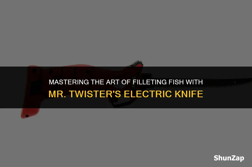 how to filet a fish using mr twister