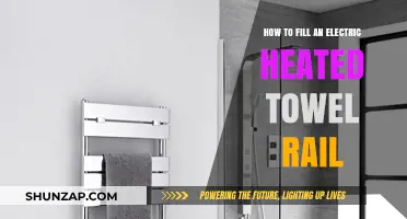 Effortlessly Fill Your Electric Heated Towel Rail: A Step-by-Step Guide