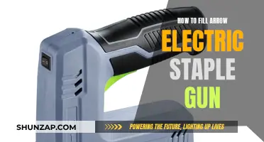 Arrow Electric Staple Gun: Refilling Made Easy