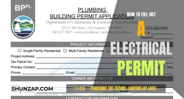 Electrical Permit: Filling Out the Right Way