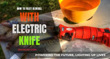 The Best Electric Knife Technique for Filleting Bluegill