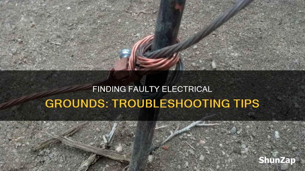 how to find a bad electrical ground