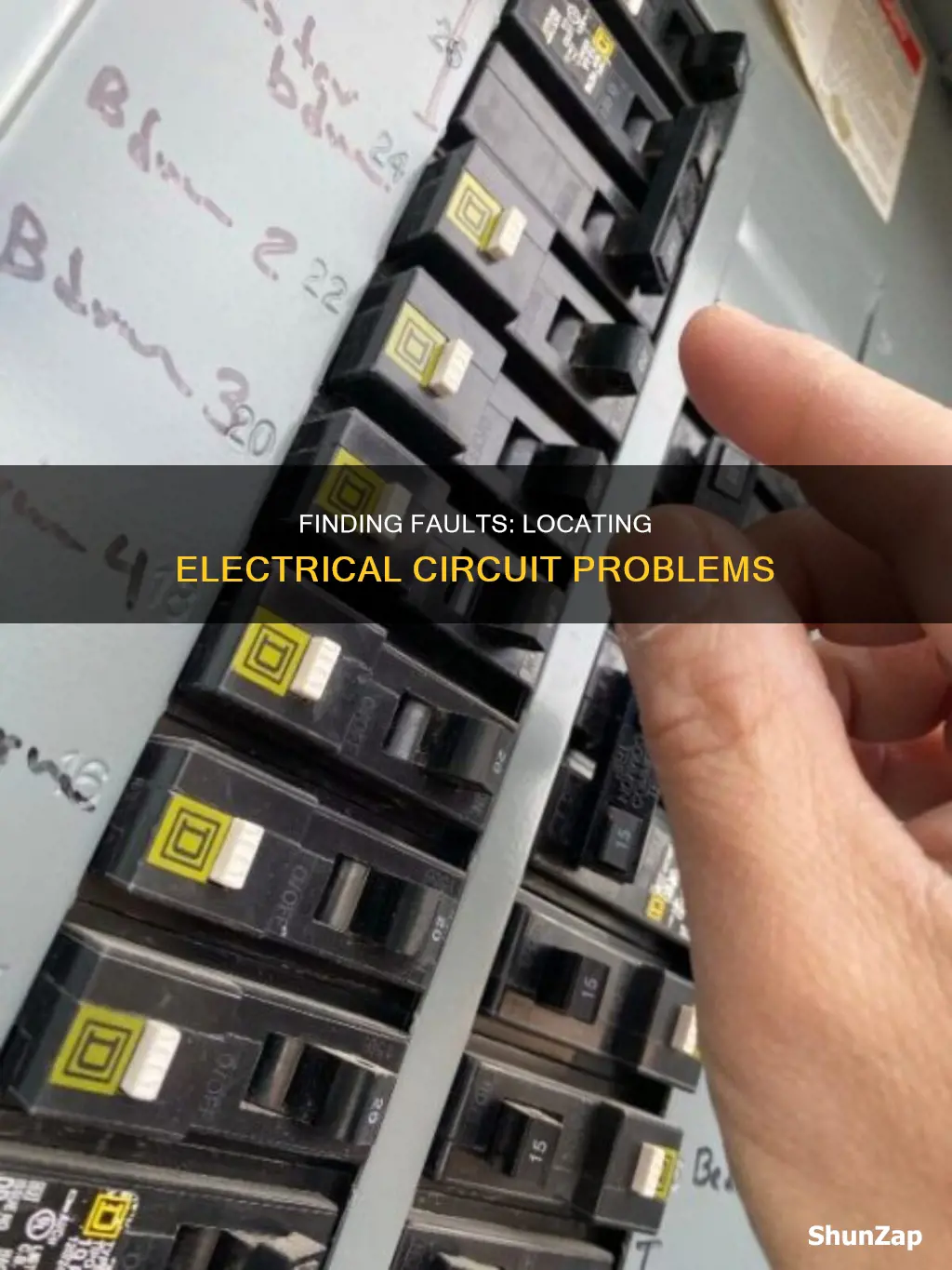 how to find a broken electrical circuit