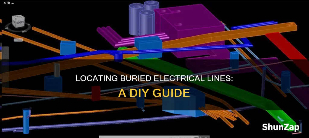 how to find a buried electrical line