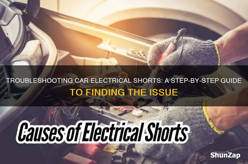 how to find a electrical short in car