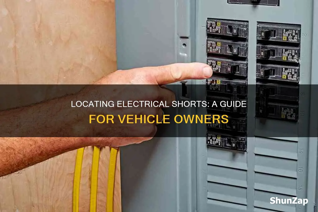 how to find a electrical short on most any vehicle
