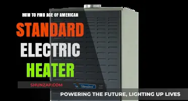 Decoding the Age of Your American Standard Electric Heater