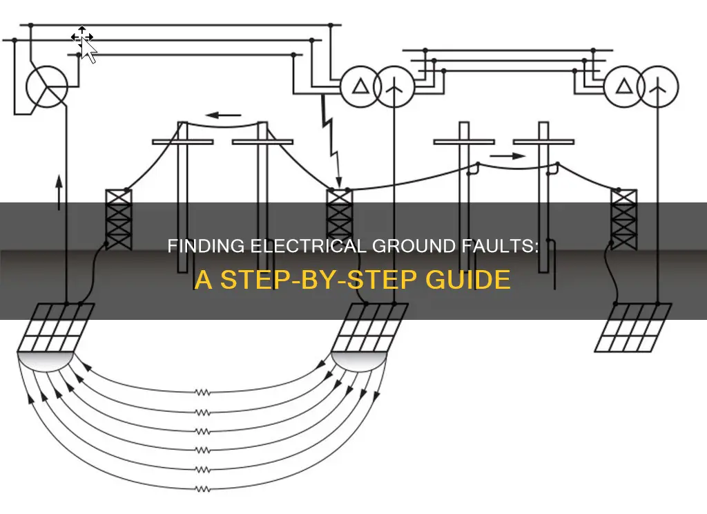 how to find an electrical ground fault