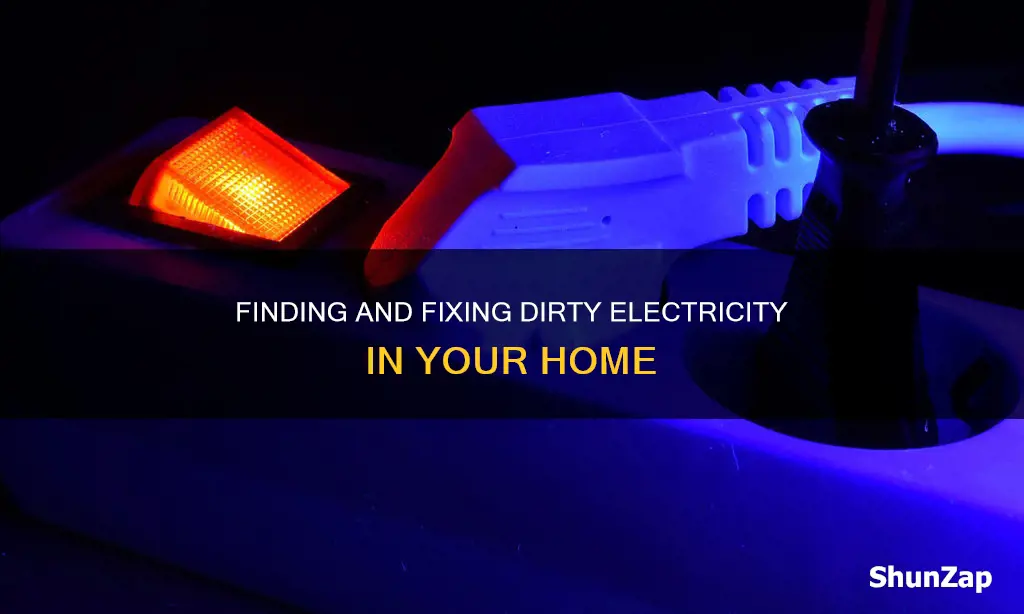 how to find and fix dirty electricity