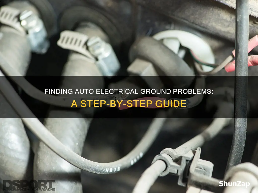 how to find auto electrical ground problems