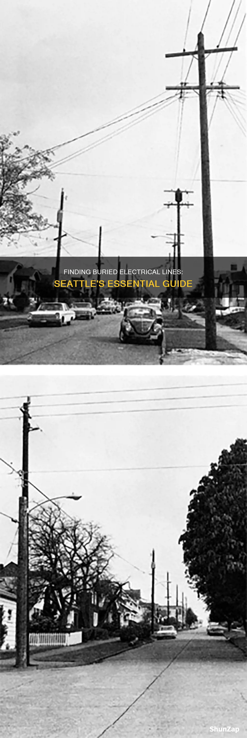 how to find buried electrical lines seattle