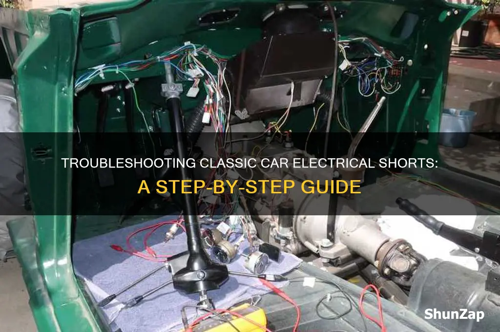 how to find car electrical short classic car